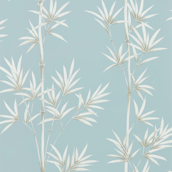 Isabella - Sky/Porcelain Wallcovering | Harlequin