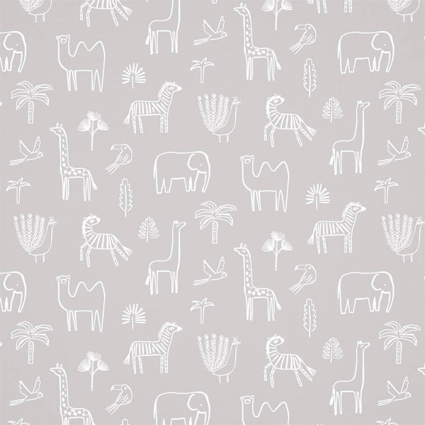 Funky Jungle - Stone Wallcovering | Harlequin