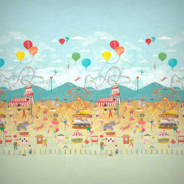 Lifes a Circus - Carousel Wallcovering | Harlequin