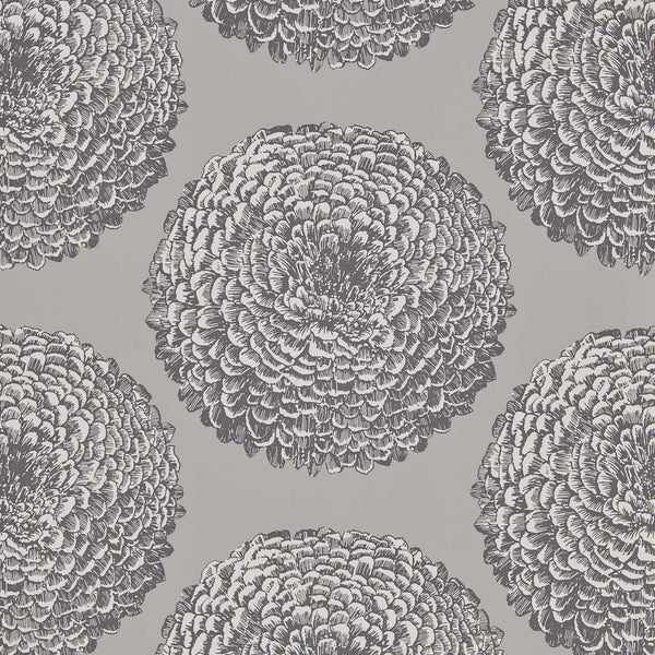 Elixity - Titanium Wallcovering | Harlequin