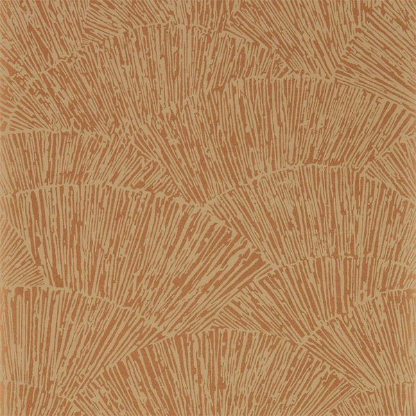 Tessen - Copper Wallcovering | Harlequin