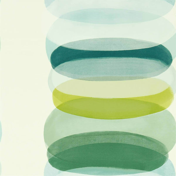 Elliptic - Emerald Wallcovering | Harlequin