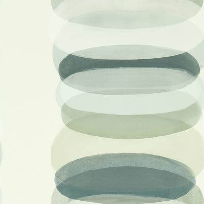 Elliptic - Charcoal Wallcovering | Harlequin