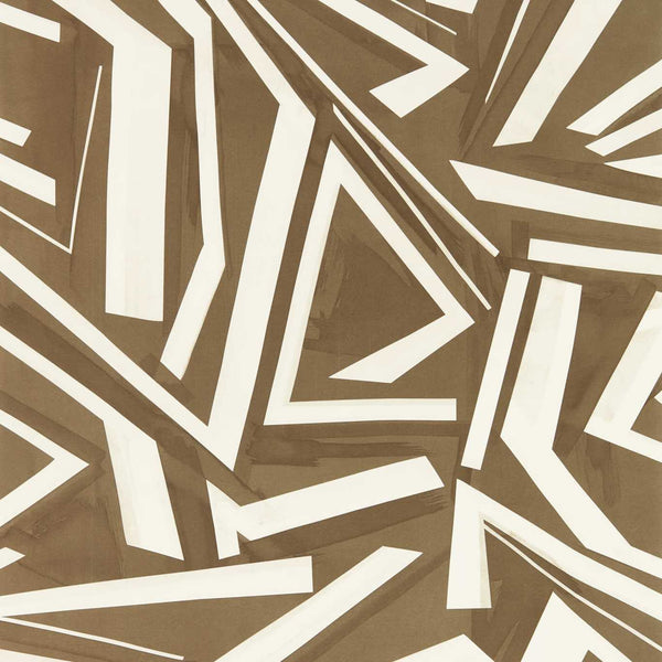 Transverse - Bronze Wallcovering | Harlequin