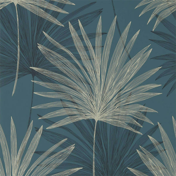 Mitende - Ink/Platinum Wallcovering | Harlequin