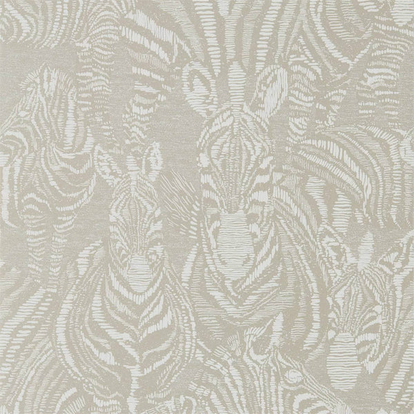 Nirmala - Platinum/Chalk Wallcovering | Harlequin