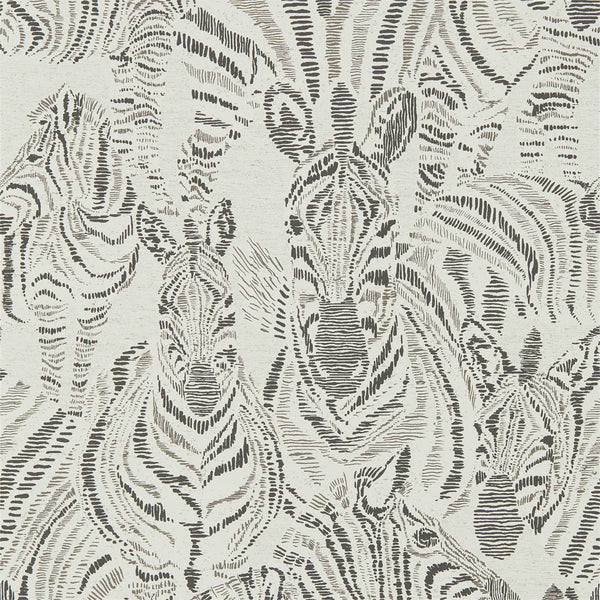 Nirmala - Chalk/Ebony Wallcovering | Harlequin