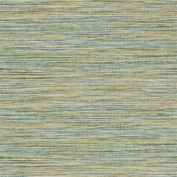 Affinity - Marine/Zest Natural Wallcovering | Harlequin