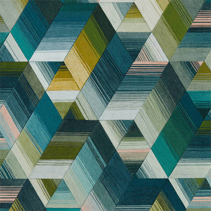 Arccos - Emerald/Blush Wallcovering | Harlequin