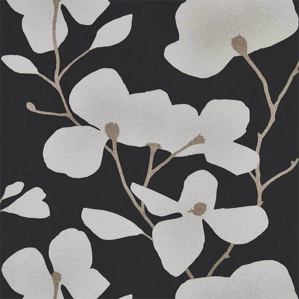 Kienze Shimmer - Steel/Graphite Wallcovering | Harlequin
