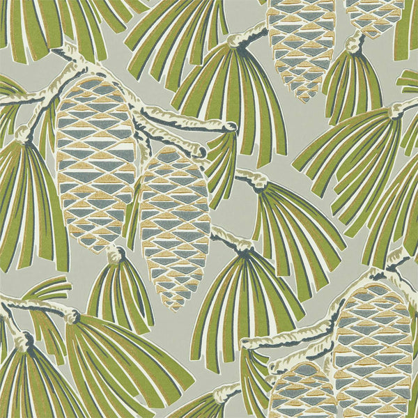 Foxley - Fern Stone Wallcovering | Harlequin