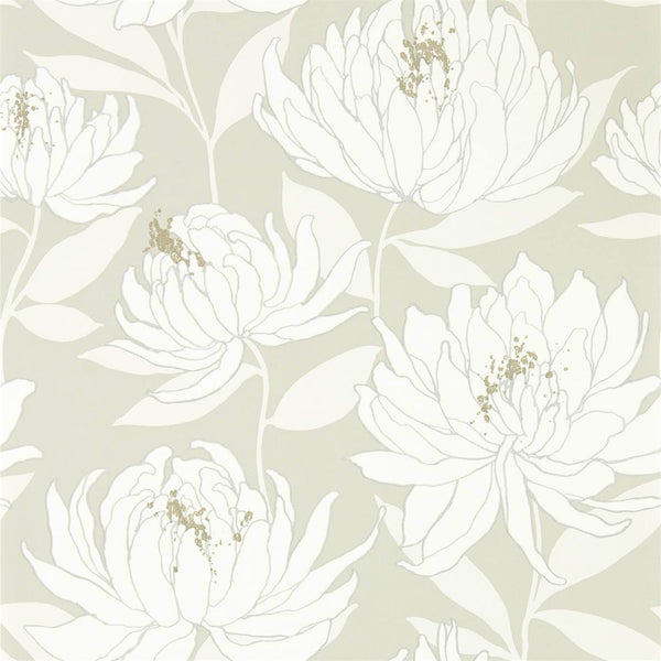 Sebal - Earth/Silver Wallcovering | Harlequin