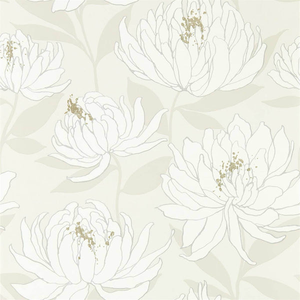 Sebal - Glacier/Silver Wallcovering | Harlequin