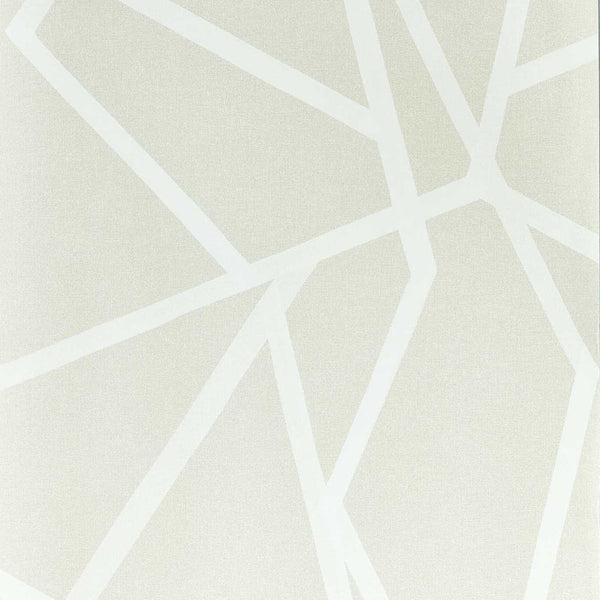 Sumi - Dove/White Wallcovering | Harlequin