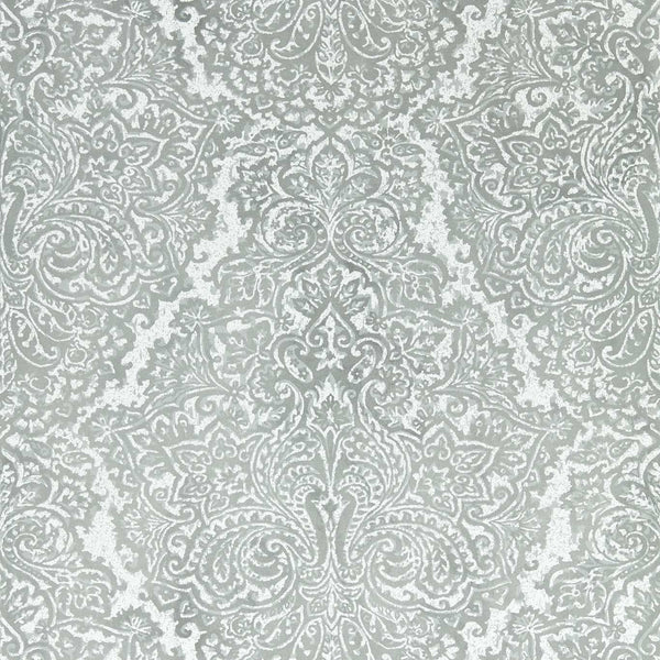Aurelia - French Grey/Silver Wallcovering | Harlequin