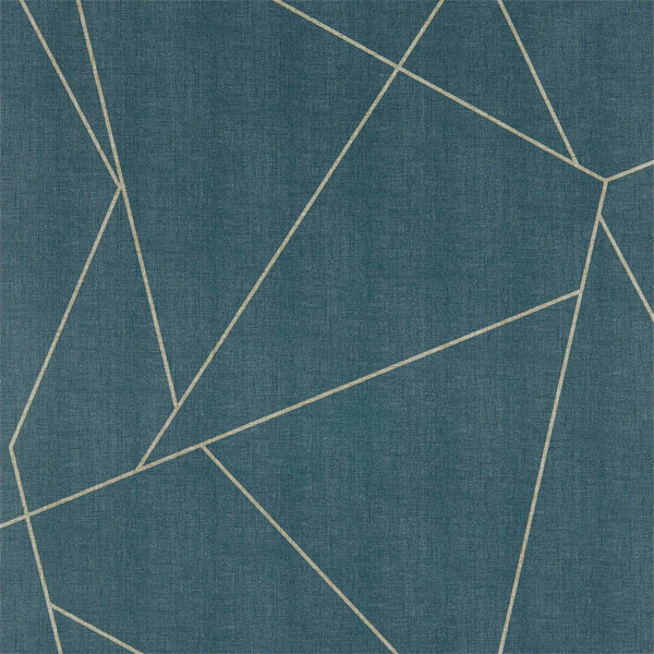 Parapet - Indigo Wallcovering | Harlequin