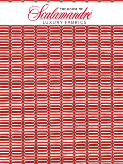 CAPRARIA - LIPSTICK - FABRIC - HW8606-003 at Designer Wallcoverings and Fabrics, Your online resource since 2007