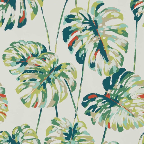 Kelapa - Emerald/Zest Wallcovering | Harlequin