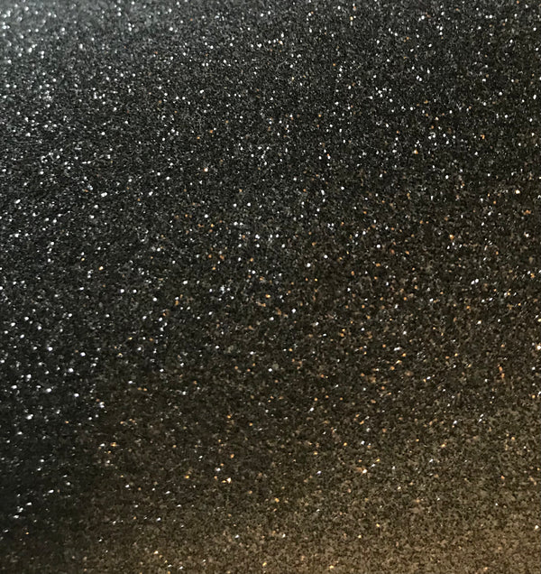 Ombre Twilight Glitter - Gunmetal Black | Glitter Walls