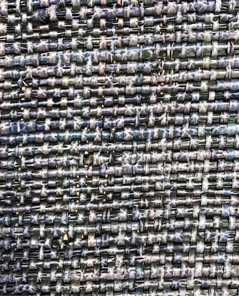 Heavy Madagascar Washed Midnight Blue Wallpaper | Phillipe Romano