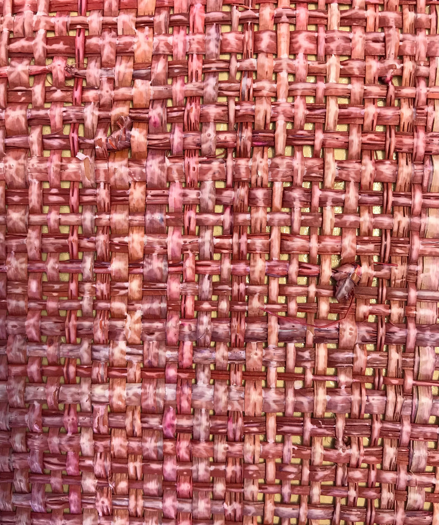 Heavy Madagascar Washed Maroon Wallpaper | Phillipe Romano