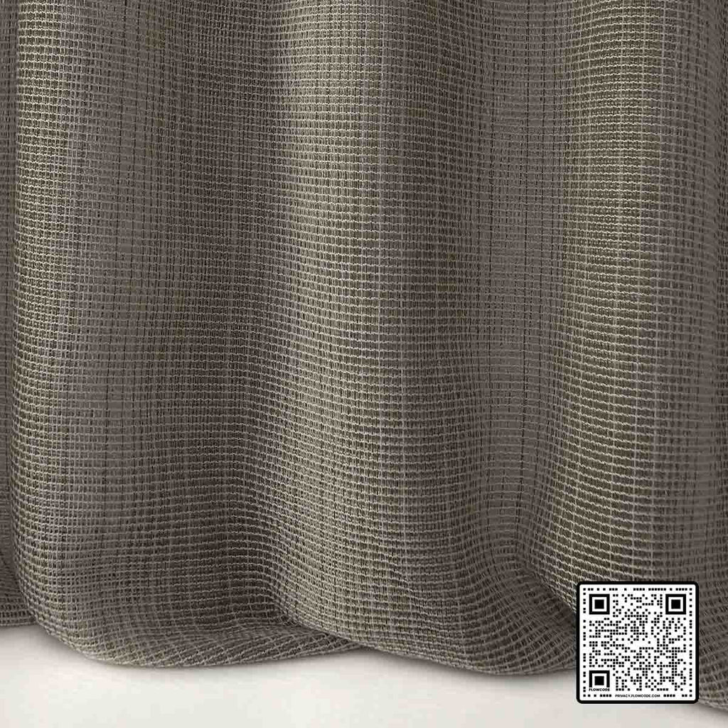 AALTO POLYESTER FR BROWN WHITE  DRAPERY available exclusively at Designer Wallcoverings