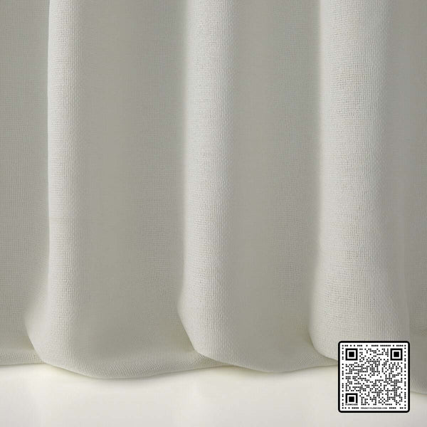 ROHE POLYESTER FR WHITE   DRAPERY available exclusively at Designer Wallcoverings