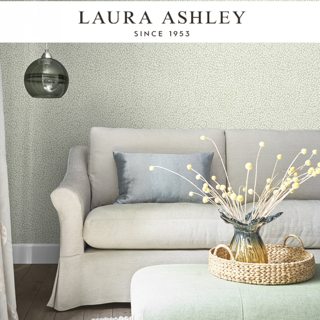 Laura Ashley Little Vines Hedgerow Wallpaper Available Exclusively at Designer Wallcoverings