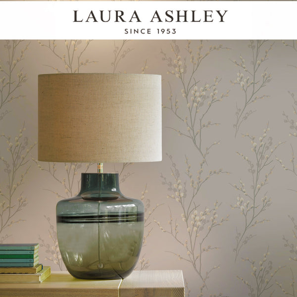 Laura Ashley Pussy Willow Dove Grey Wallcovering