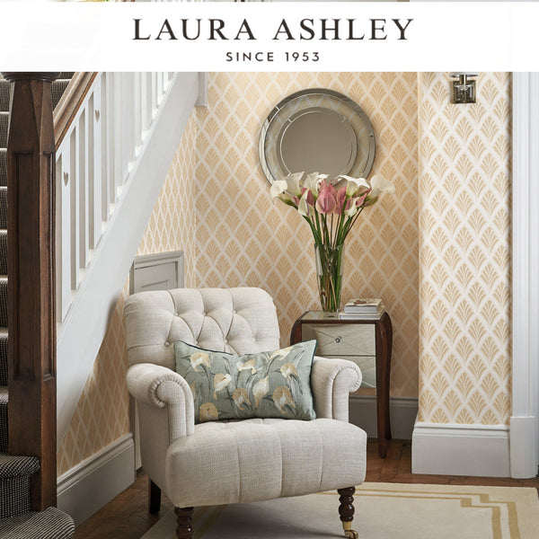 Laura Ashley Florin Gold Wallcovering