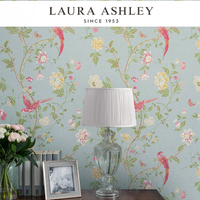 Laura Ashley Summer Palace Duck Egg Wallcovering