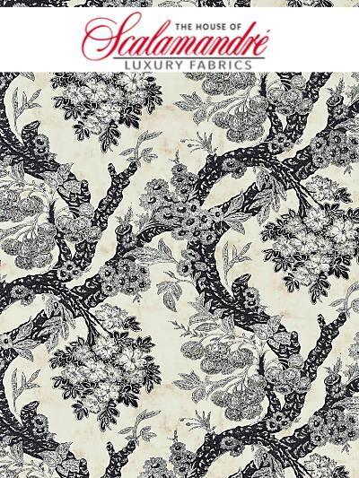 SUMMERHOUSE HILL - CHARCOAL - FABRIC - M7SUMM-002 at Designer Wallcoverings and Fabrics, Your online resource since 2007