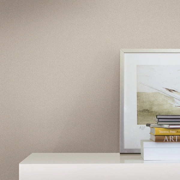 Chevronette Wallcovering - Taupe