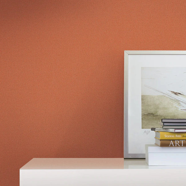 Chevronette Wallcovering - Rust
