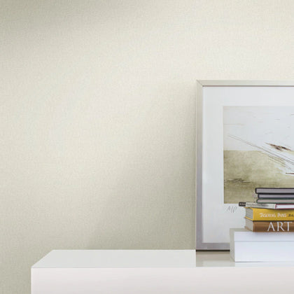 Chevronette Wallcovering - White