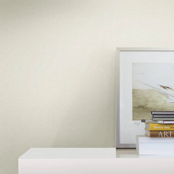 Chevronette Wallcovering - White