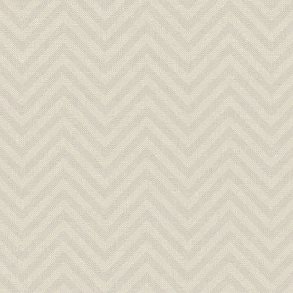 Macro Chevron Wallcovering - Taupe/Cream