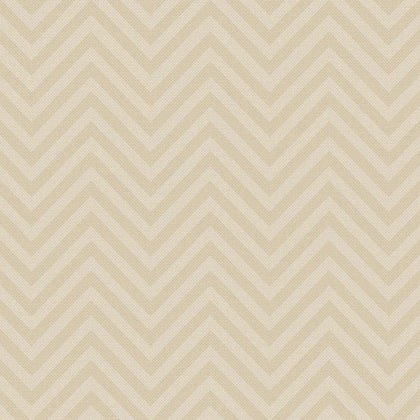 Macro Chevron Wallcovering - Beige/Cream