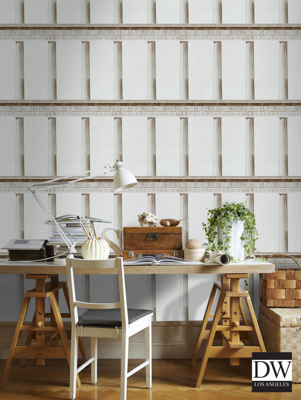Athena - Beige Wallcovering | Mind the Gap