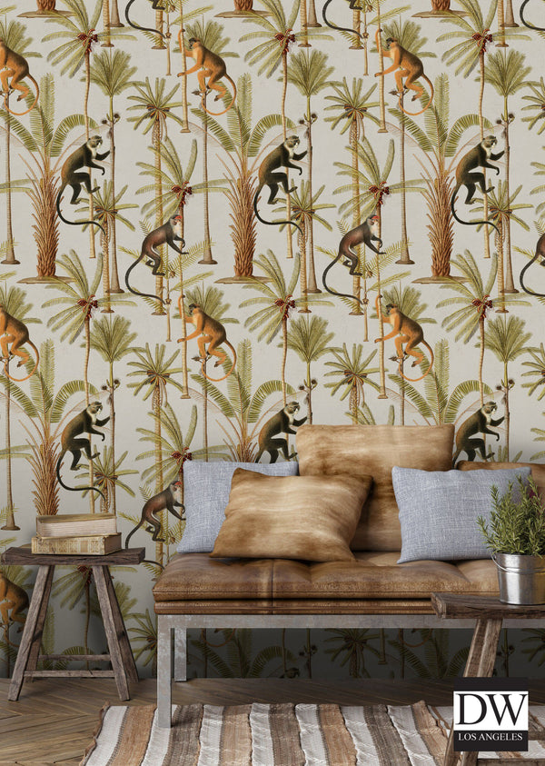 Barbados - Beige Wallcovering | Mind the Gap