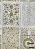Chinese Pattern Brown - Designer Wallcoverings and Fabrics