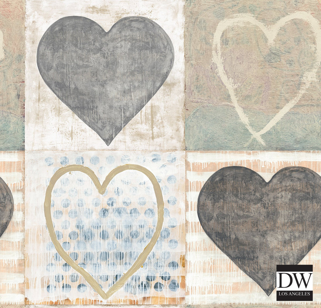 Heart Roll - Designer Wallcoverings and Fabrics