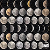 Moon Phases - Designer Wallcoverings and Fabrics