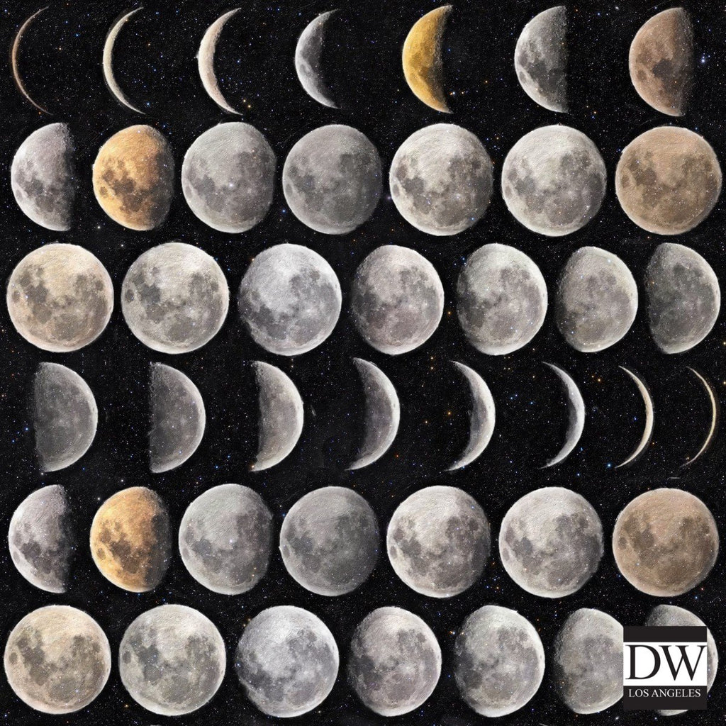 Moon Phases - Designer Wallcoverings and Fabrics