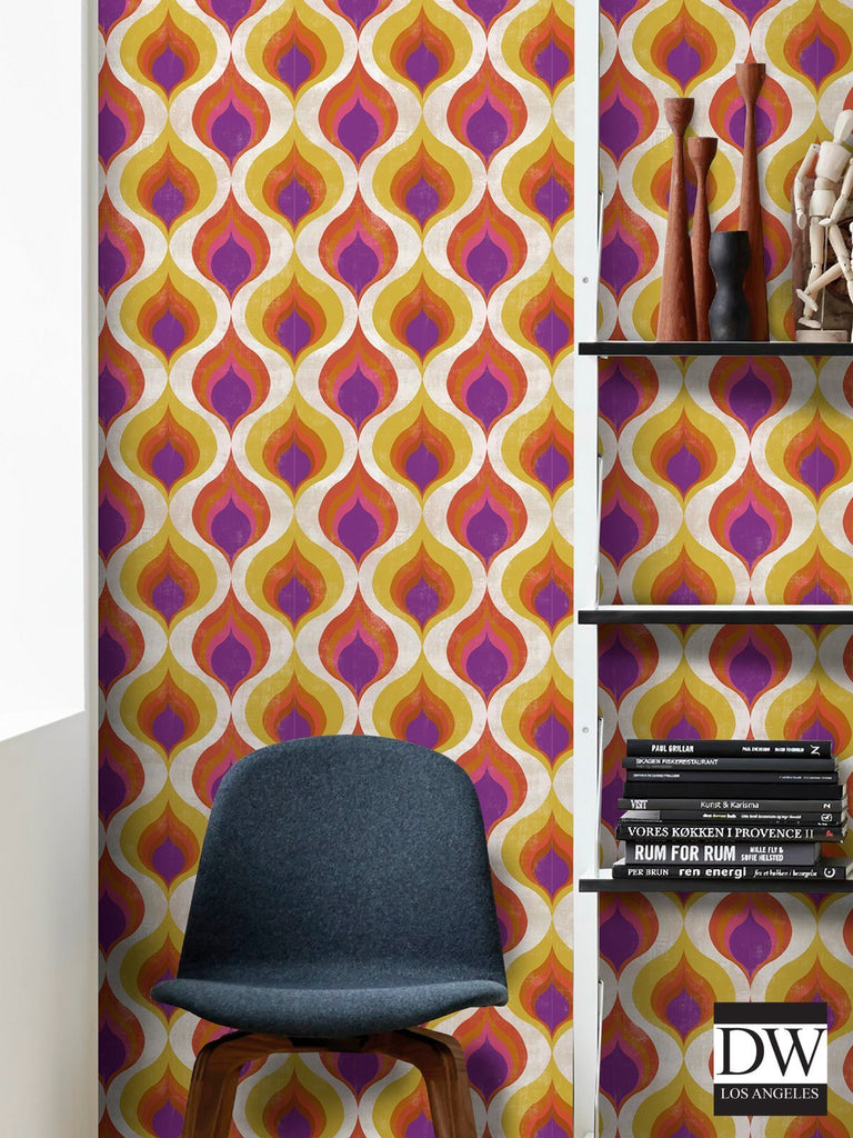 Ottoman Pattern - Designer Wallcoverings and Fabrics