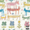 Stacked Animals - Designer Wallcoverings and Fabrics