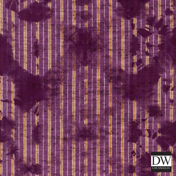 Washed Shibori Burgund