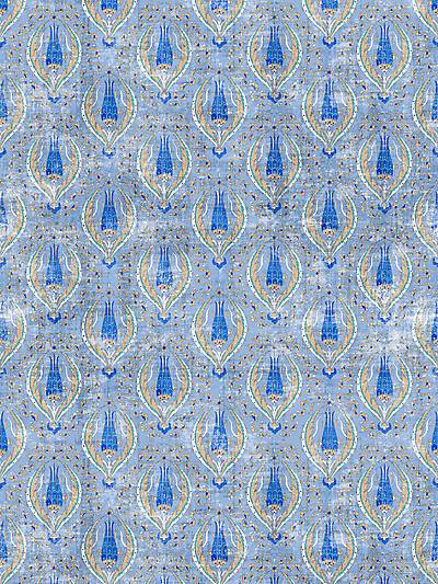 BYZANTINE-SHEER - JEWEL CLASSIC - Nicolette Mayer Fabrics - N4BY10-022 at Designer Wallcoverings and Fabrics, Your online resource since 2007