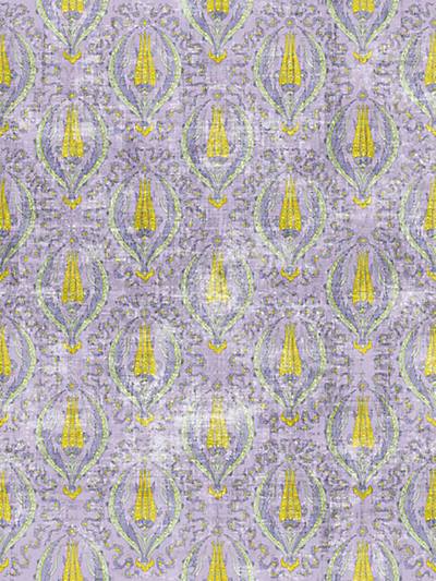 BYZANTINE-SHEER - JEWEL LILAC - Nicolette Mayer Fabrics - N4BY10-024 at Designer Wallcoverings and Fabrics, Your online resource since 2007