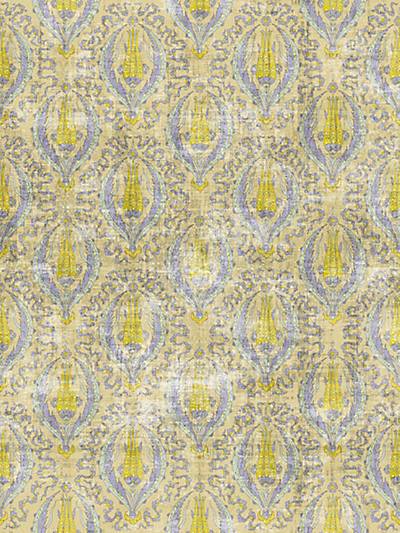 BYZANTINE-SHEER - JEWEL YELLOW - Nicolette Mayer Fabrics - N4BY10-025 at Designer Wallcoverings and Fabrics, Your online resource since 2007